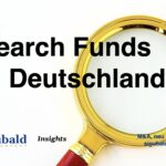 a close-up of a magnifying glass which symbolizes a search fund